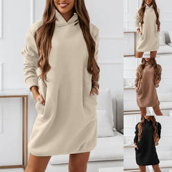 Sukienka Bluza z Kapturem Oversize