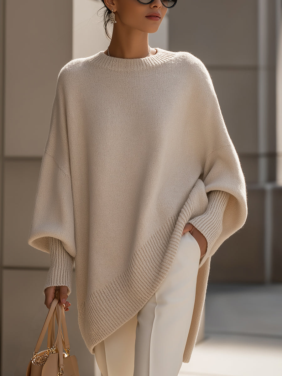 Sweter Oversize z Dzianiny