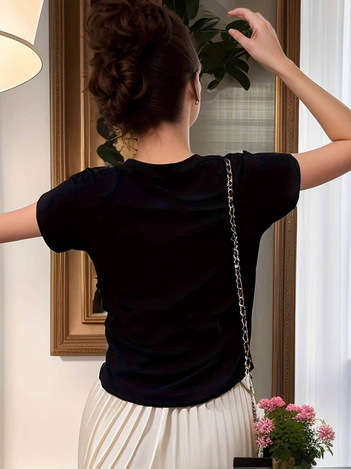 Elegancki Top z Półgolfem