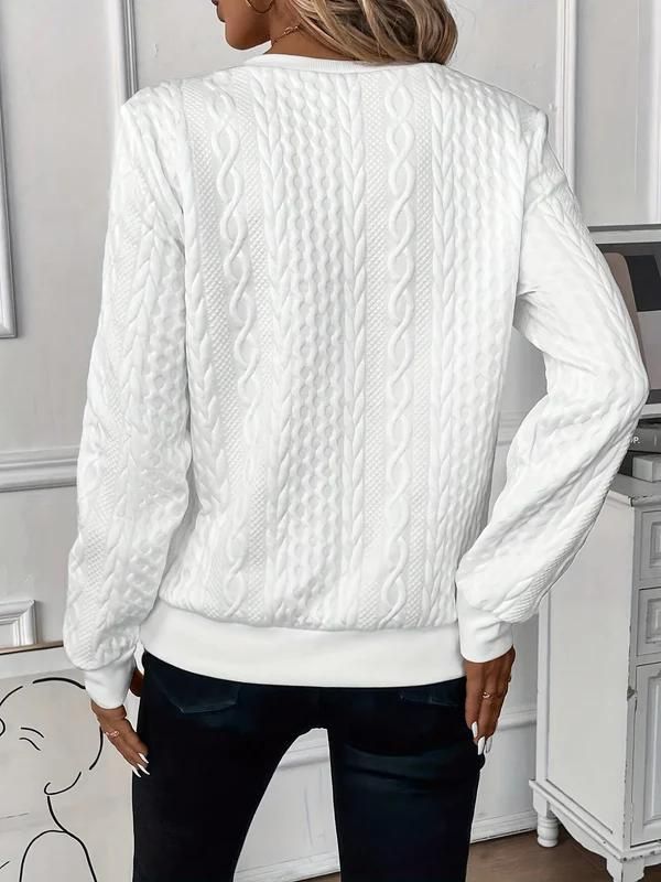 Elegancki Sweter z Zamkiem