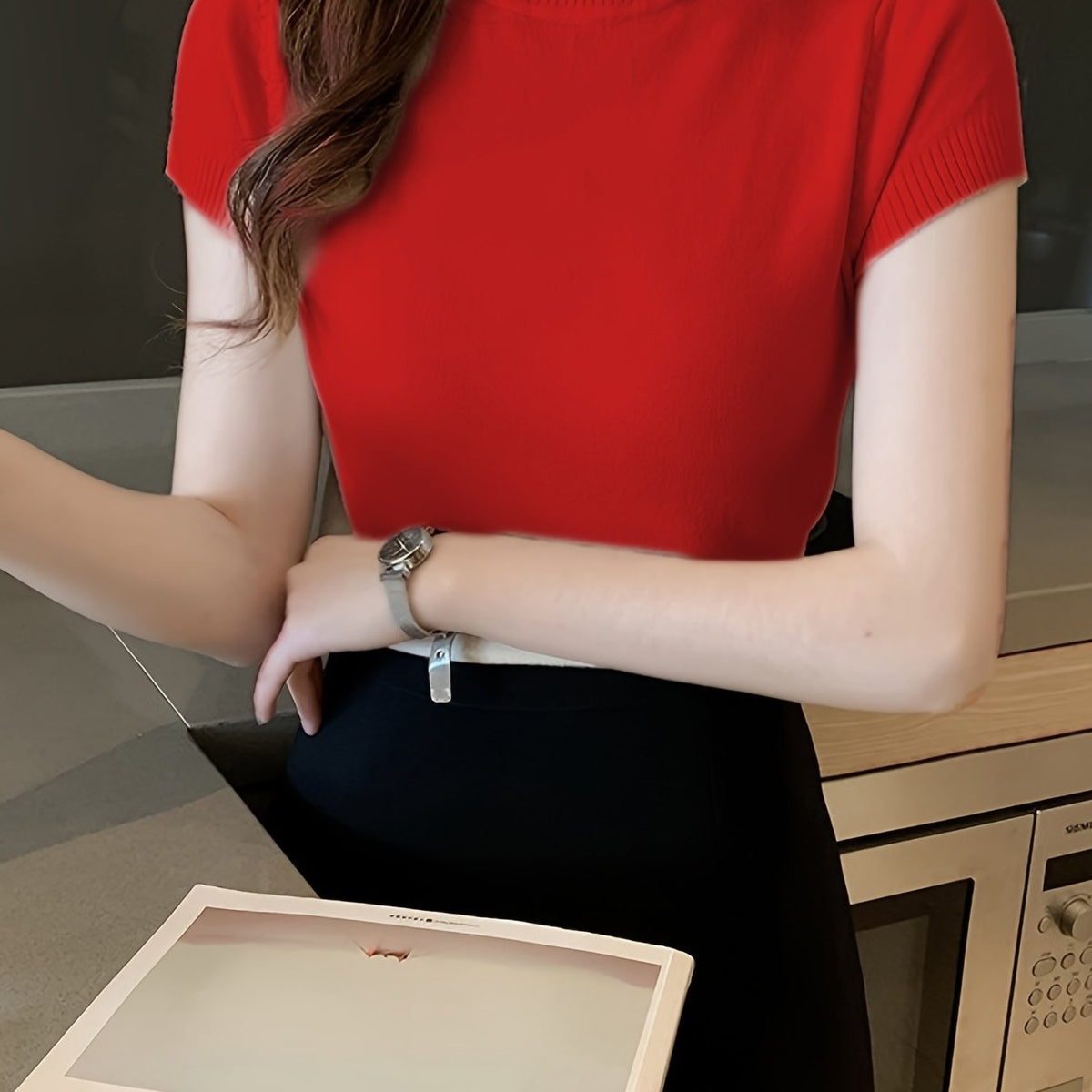 Elegancki Top z Półgolfem