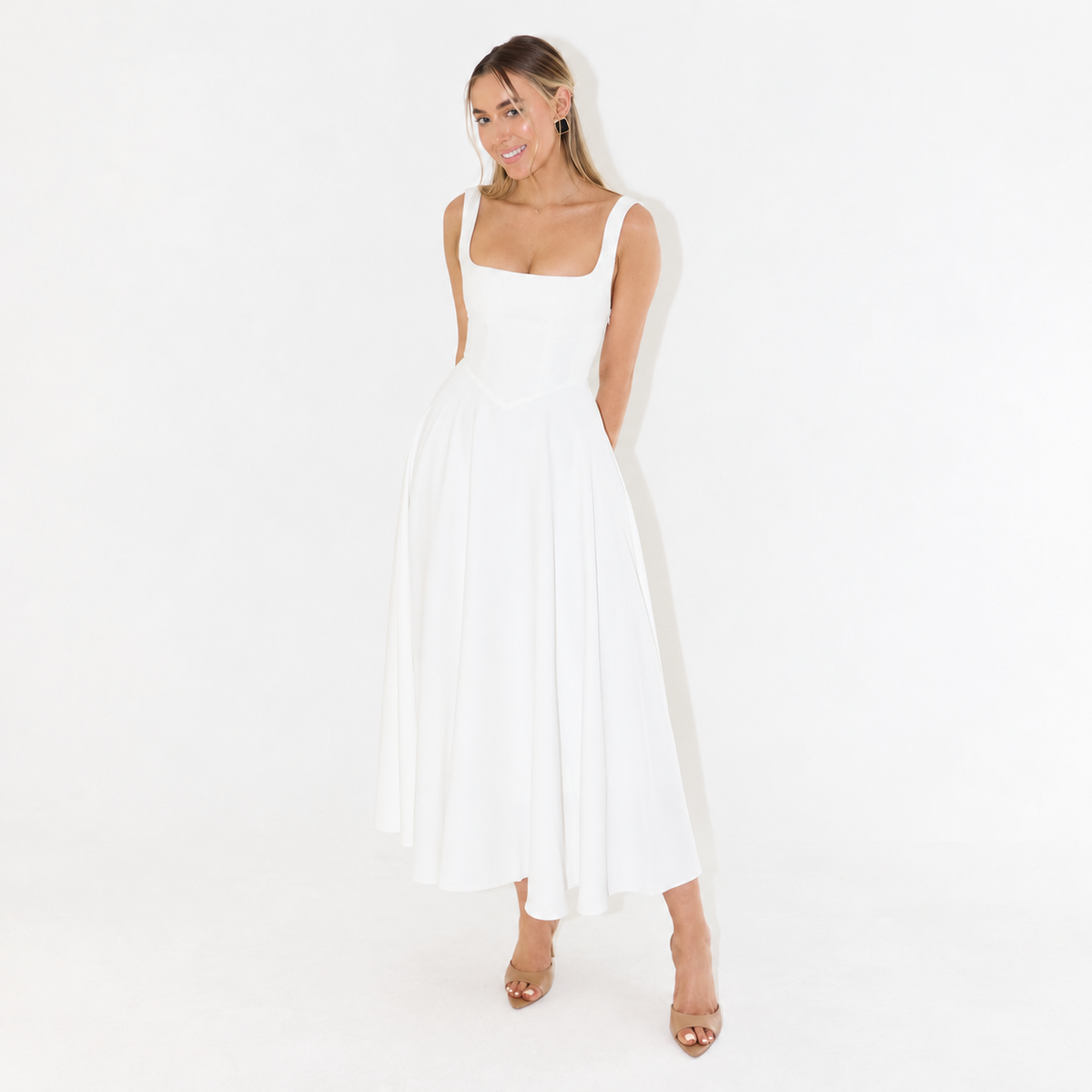 Elegancka Sukienka Midi