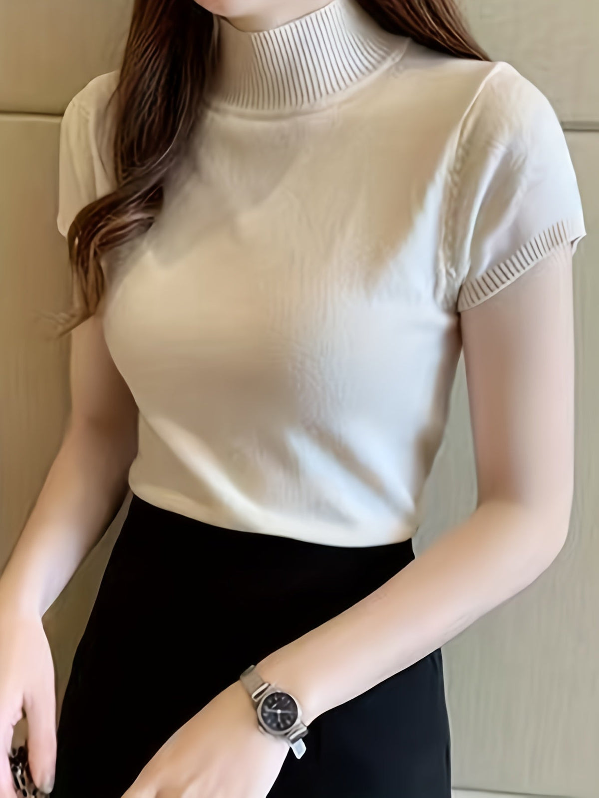 Elegancki Top z Półgolfem